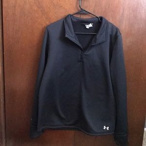Black under armour 3/4 zip